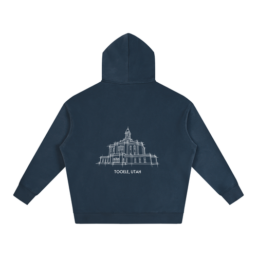 Ultra-soft Oversized Temple Hoodie (Deseret Peak)