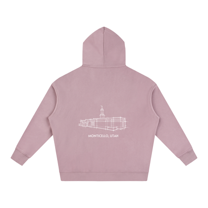 Ultra-soft Oversized Temple Hoodie (Monticello)