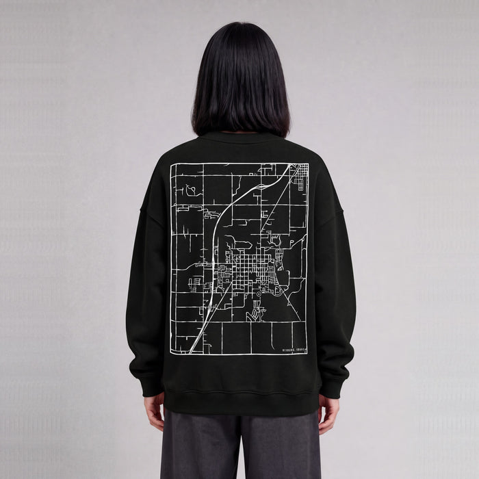 Ultra-soft Map Sweatshirt (Rexburg)
