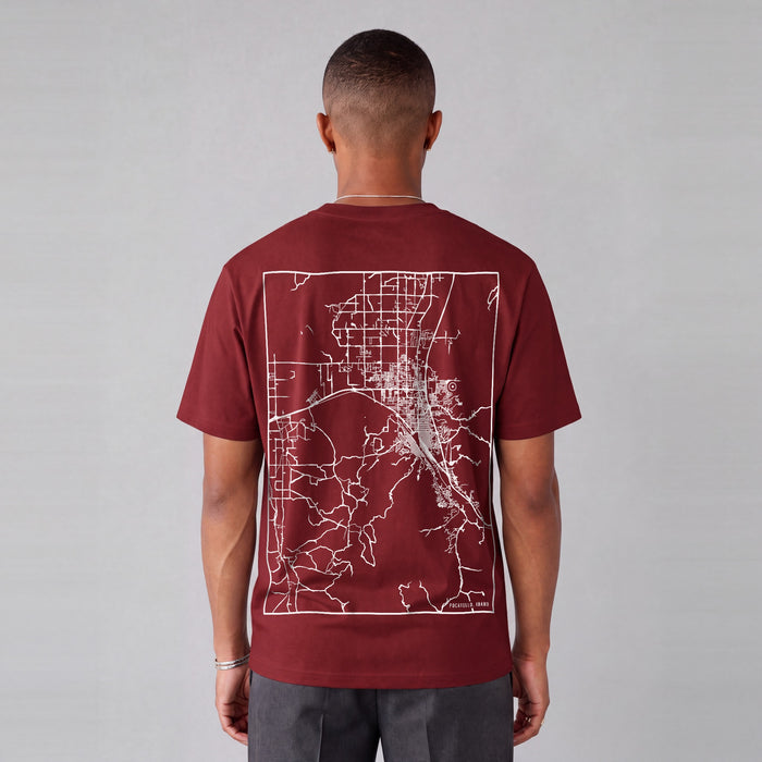 Essential Heavyweight Map Tee (Pocatello)