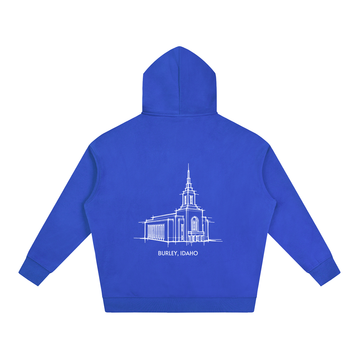 Ultra-soft Oversized Temple Hoodie (Burley)