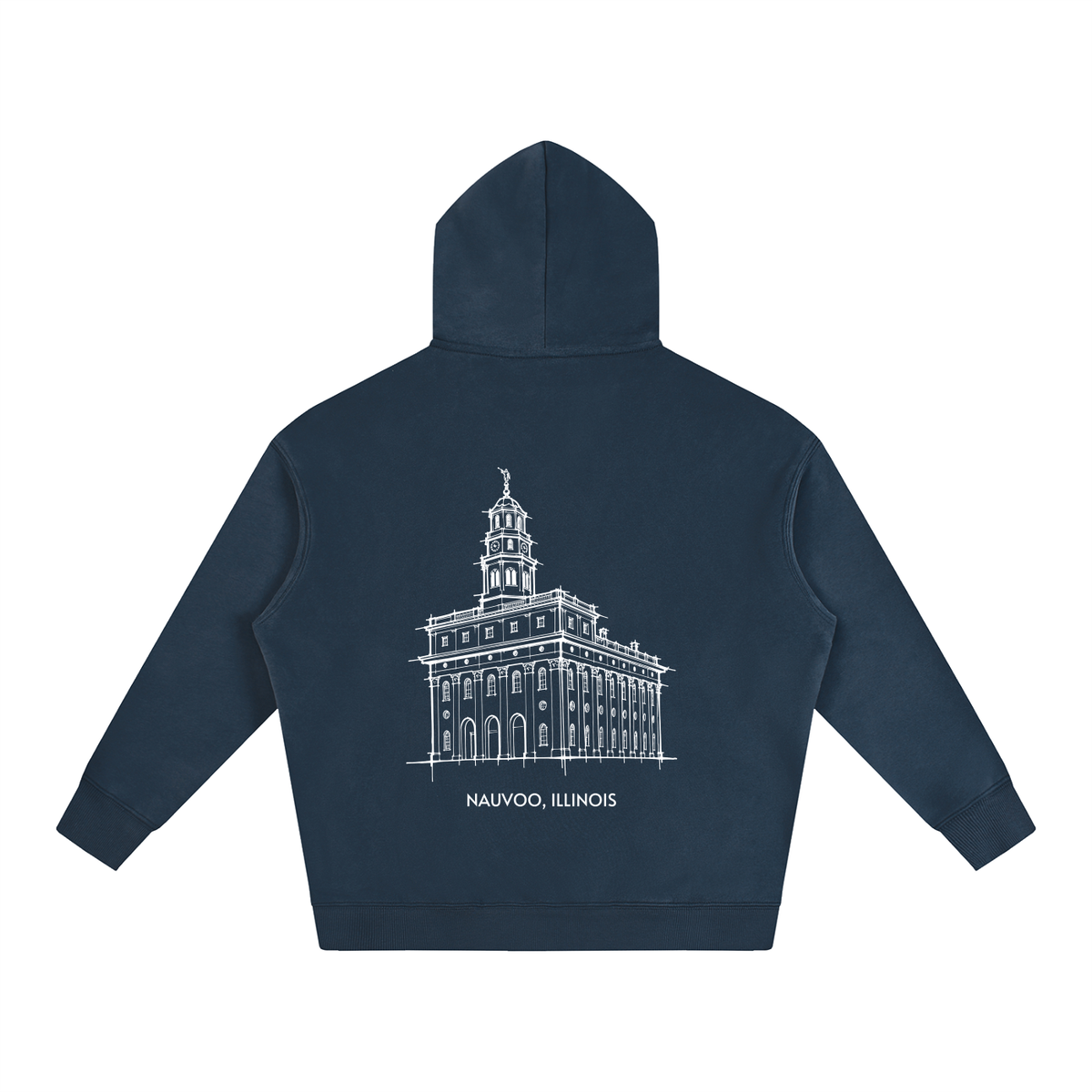 Ultra-soft Oversized Temple Hoodie (Nauvoo)