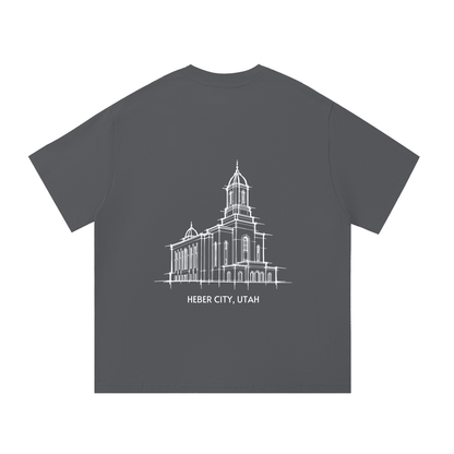 Essential Heavyweight Temple Tee (Heber Valley)