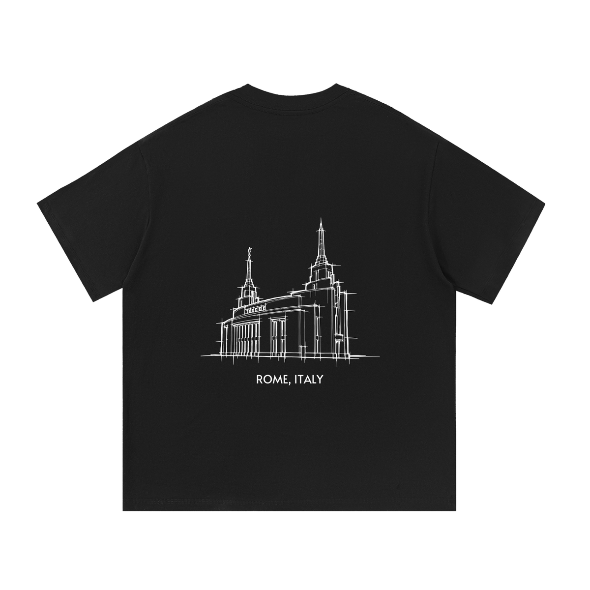 Essential Heavyweight Temple Tee (Rome)