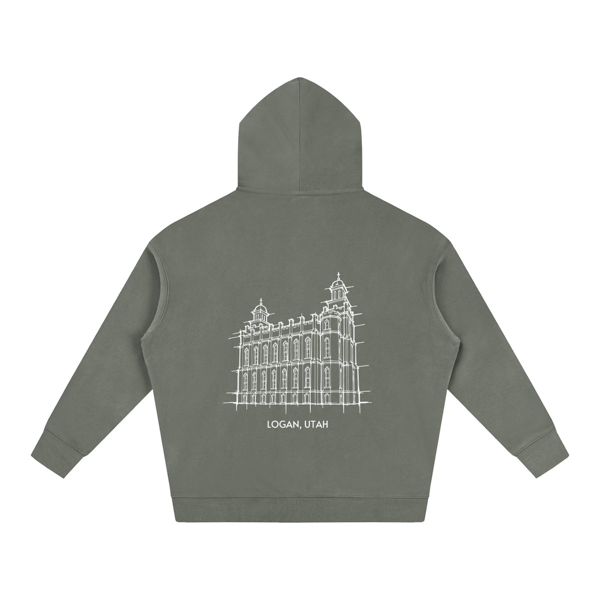 Ultra-soft Oversized Temple Hoodie (Logan)