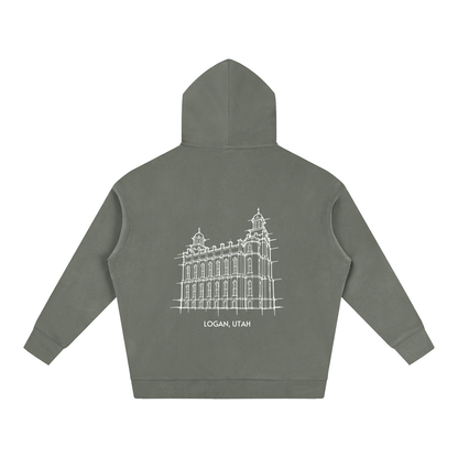 Ultra-soft Oversized Temple Hoodie (Logan)