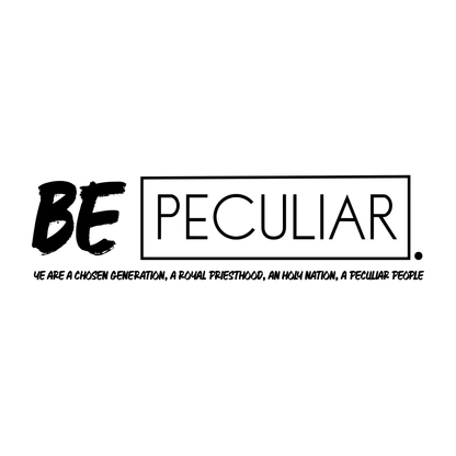 Be Peculiar design close-up