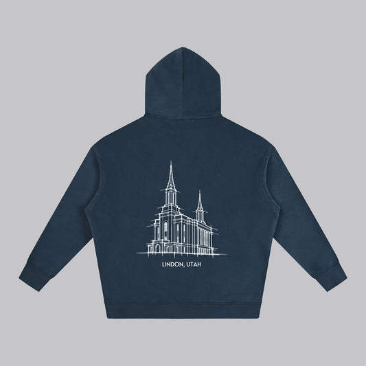 Ultra-soft Oversized Temple Hoodie (Lindon)