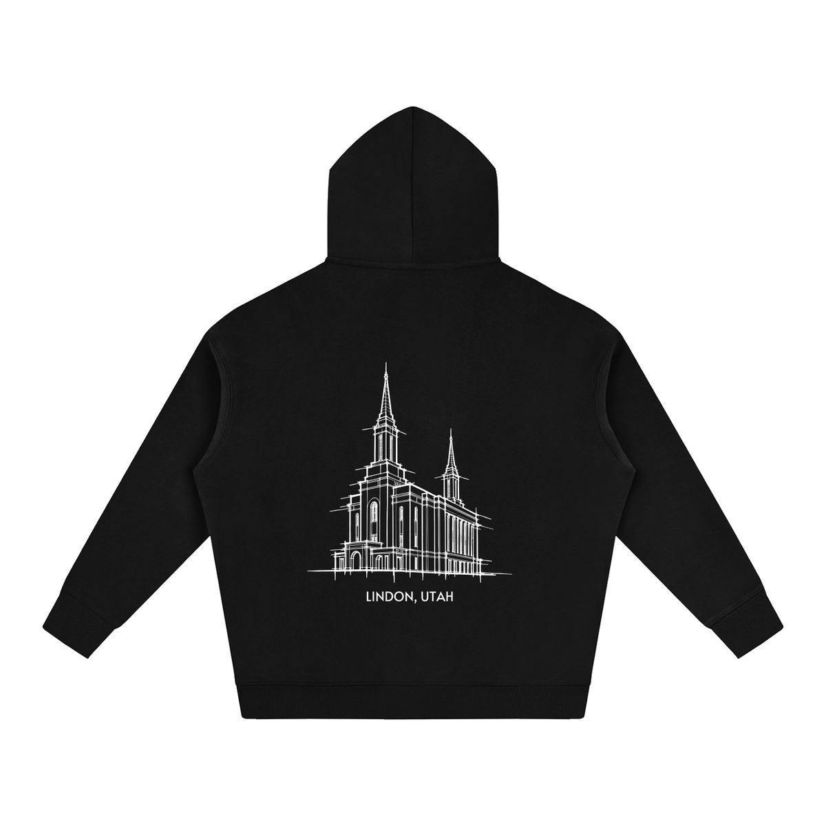 Ultra-soft Oversized Temple Hoodie (Lindon)