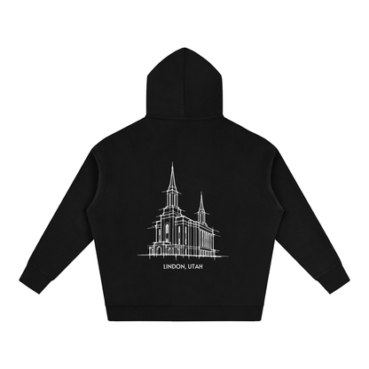 Ultra-soft Oversized Temple Hoodie (Lindon)