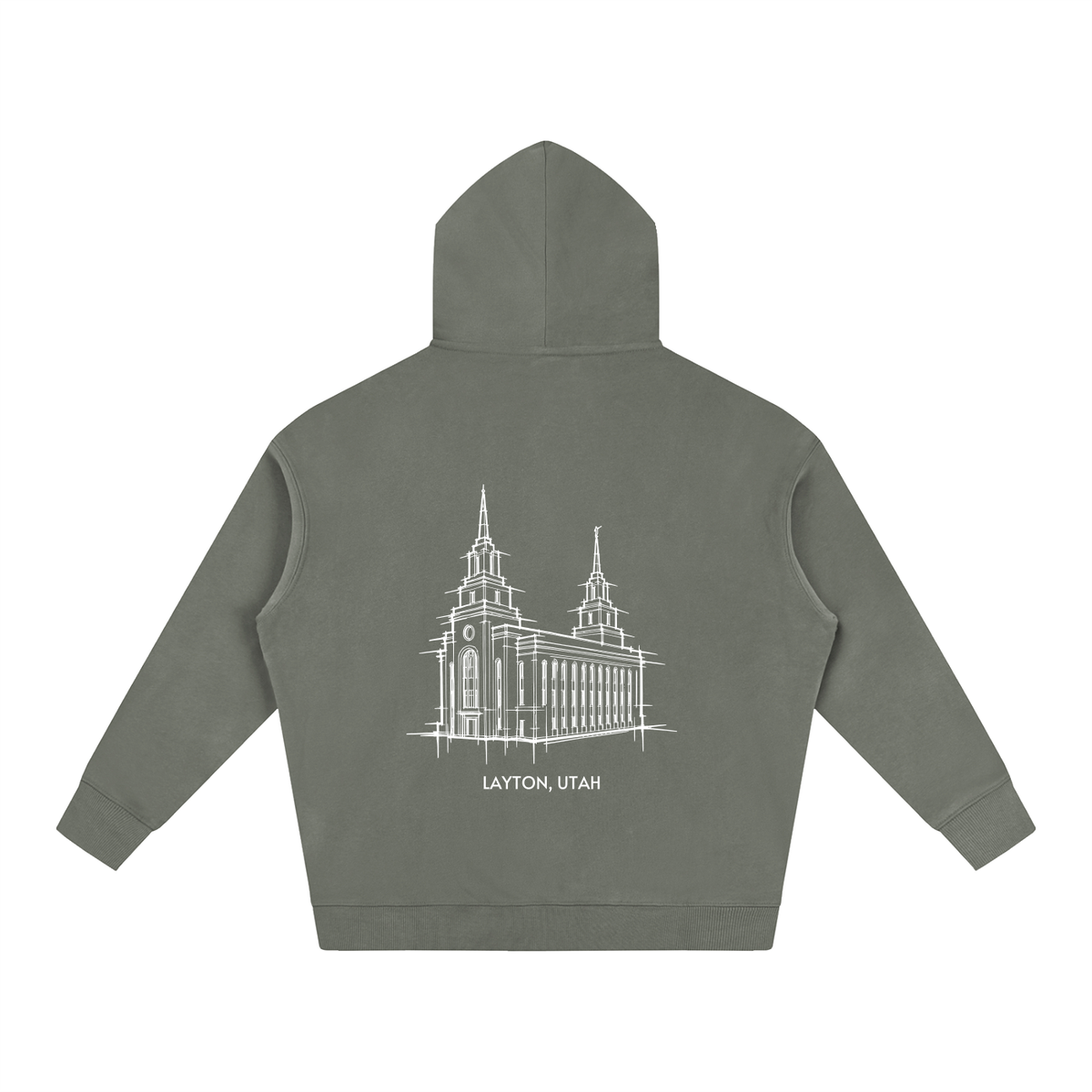 Ultra-soft Oversized Temple Hoodie (Layton)