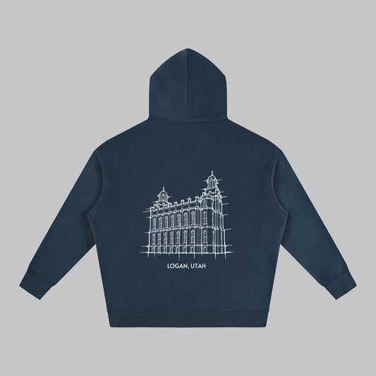 Ultra-soft Oversized Temple Hoodie (Logan)