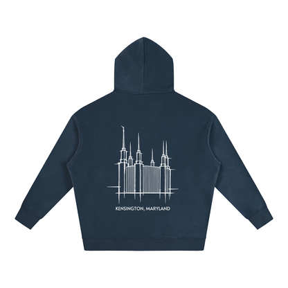 Ultra-soft Oversized Temple Hoodie (Washington D.C.)