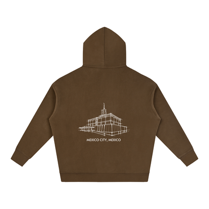 Ultra-soft Oversized Temple Hoodie (Mexico City)