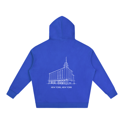 Ultra-soft Oversized Temple Hoodie (Manhattan)