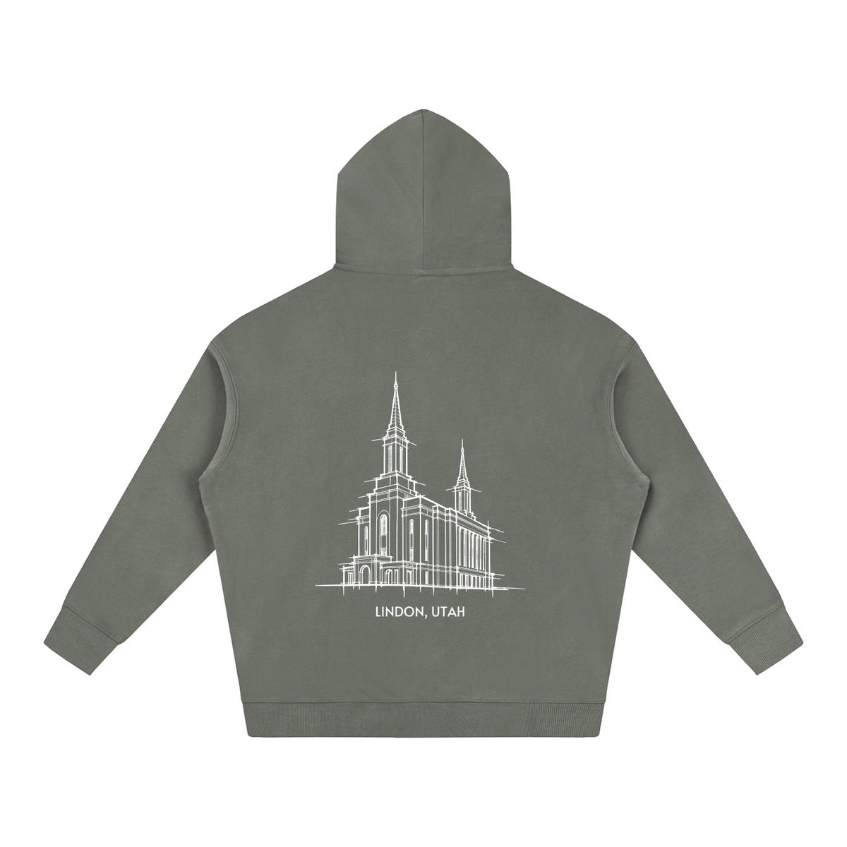 Ultra-soft Oversized Temple Hoodie (Lindon)
