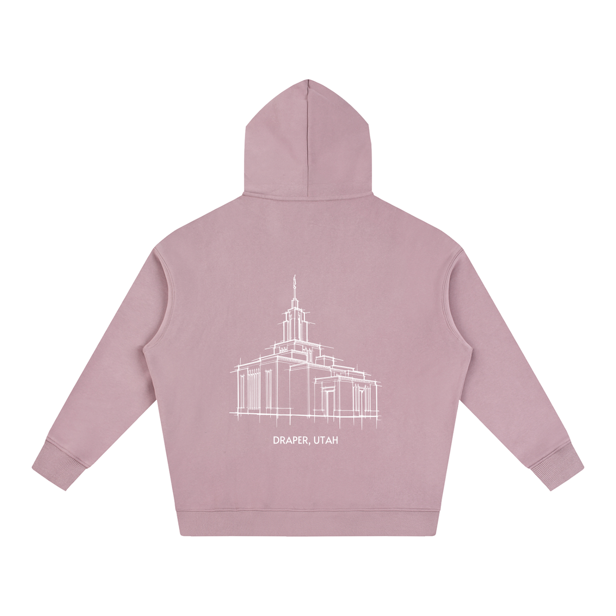 Ultra-soft Oversized Temple Hoodie (Draper)