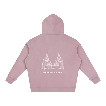 Ultra-soft Oversized Temple Hoodie (San Diego)