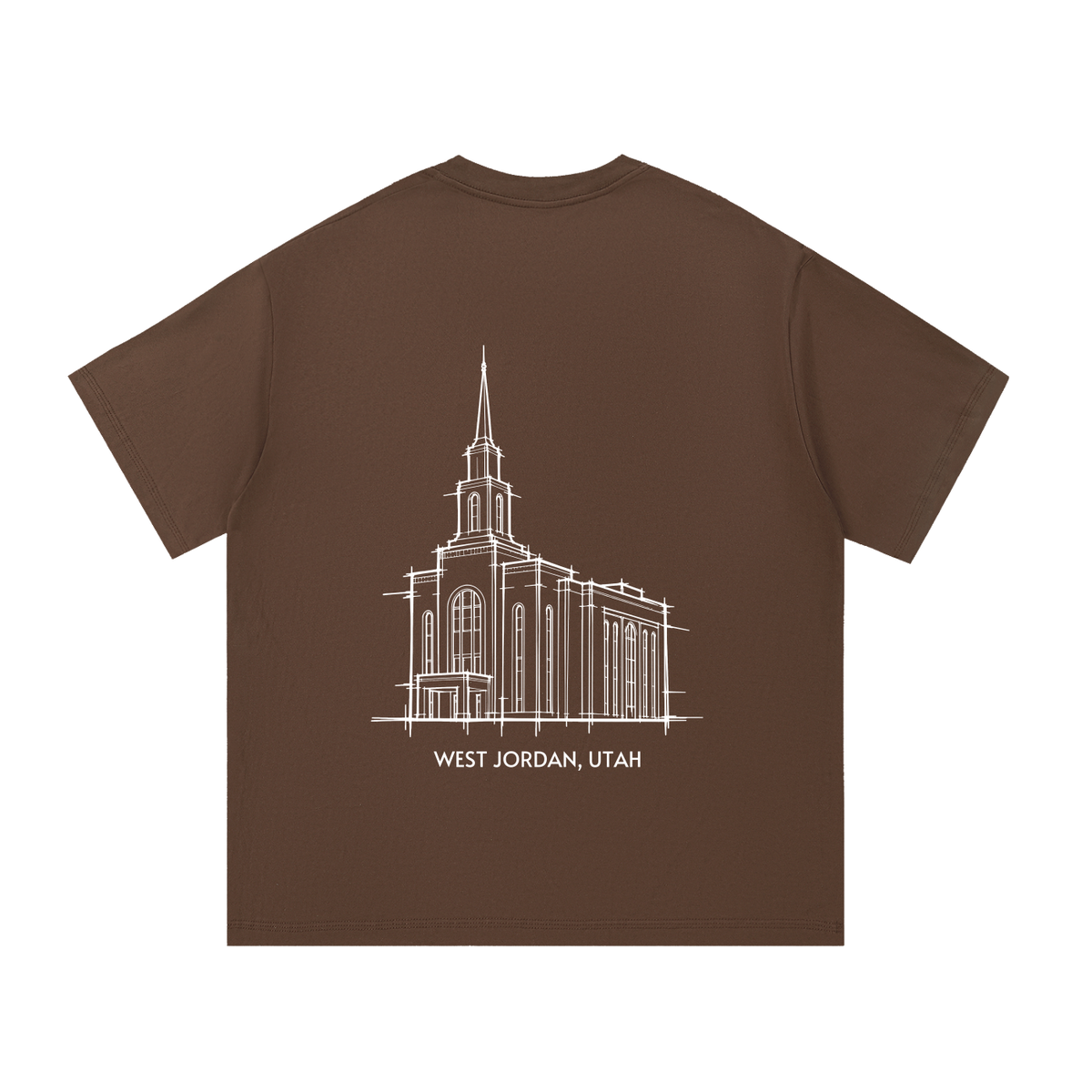 Essential Heavyweight Temple Tee (West Jordan)