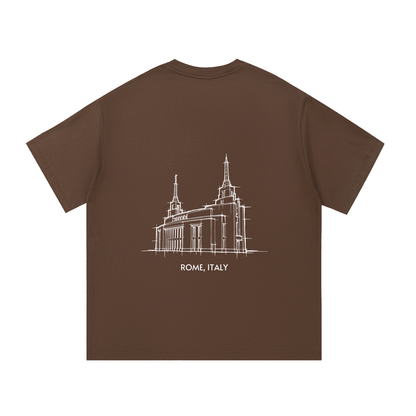 Essential Heavyweight Temple Tee (Rome)
