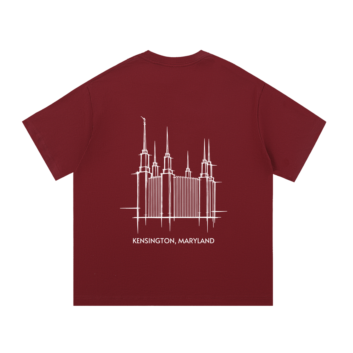 Essential Heavyweight Temple Tee (Washington D.C.)