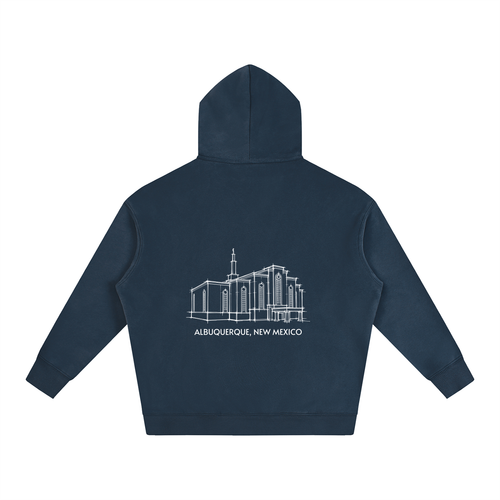 Ultra-soft Oversized Temple Hoodie (Albuquerque)