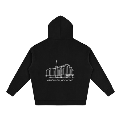 Ultra-soft Oversized Temple Hoodie (Albuquerque)