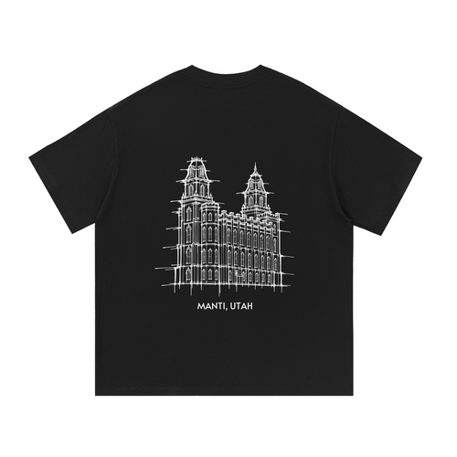 Essential Heavyweight Temple Tee (Manti)