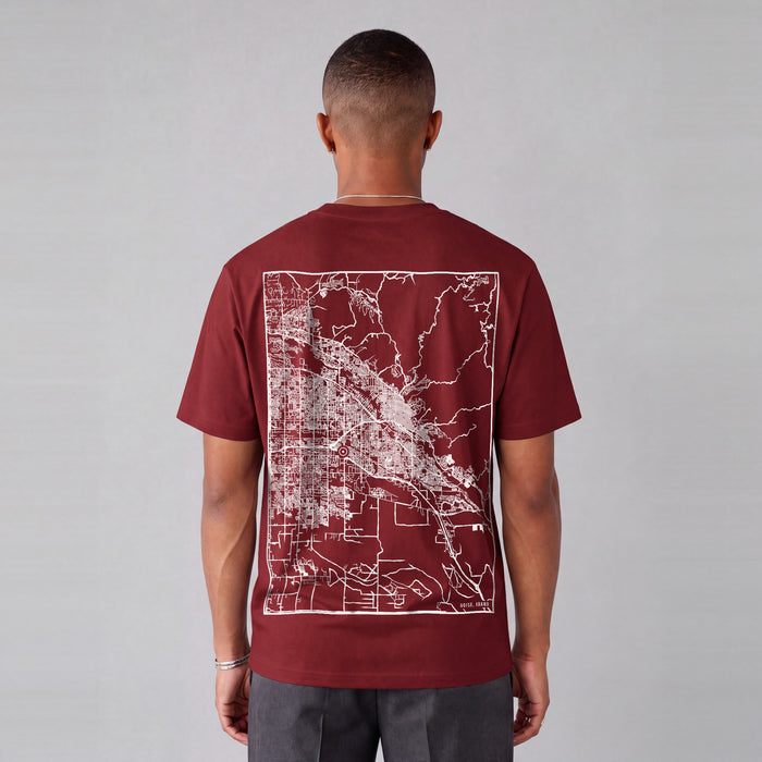Essential Heavyweight Map Tee (Boise)