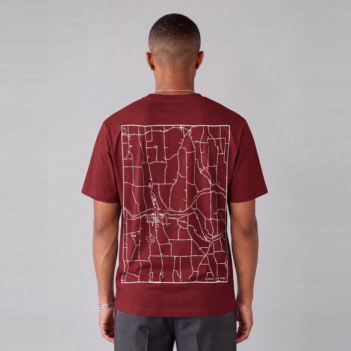 Essential Heavyweight Map Tee (Palmyra)
