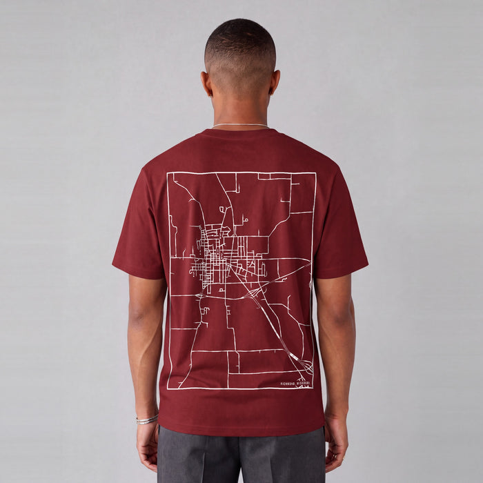 Essential Heavyweight Map Tee (Richmond)