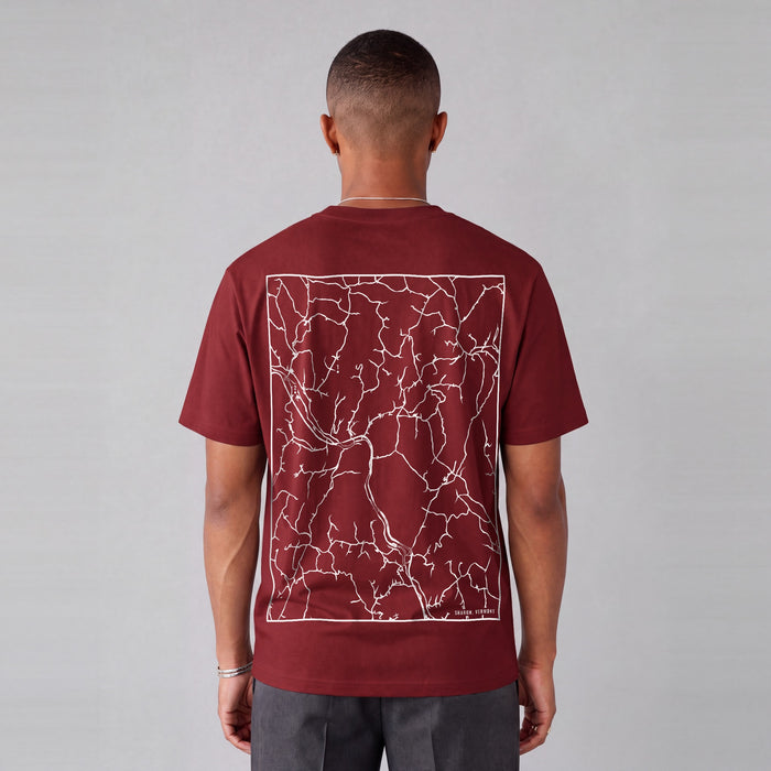 Essential Heavyweight Map Tee (Sharon)