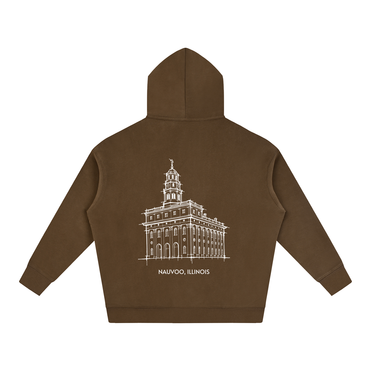 Ultra-soft Oversized Temple Hoodie (Nauvoo)