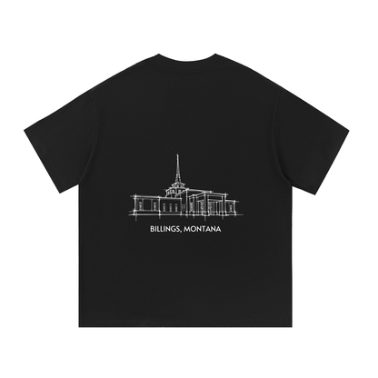 Essential Heavyweight Temple Tee (Billings)