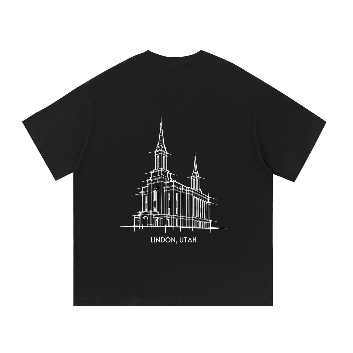 Essential Heavyweight Temple Tee (Lindon)
