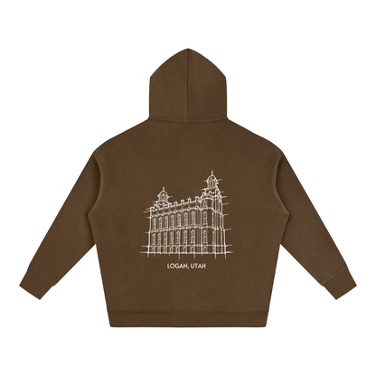 Ultra-soft Oversized Temple Hoodie (Logan)