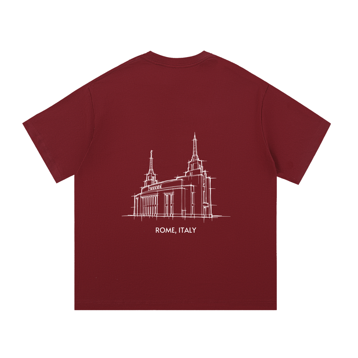 Essential Heavyweight Temple Tee (Rome)