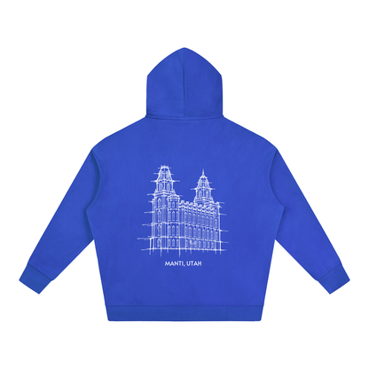 Ultra-soft Oversized Temple Hoodie (Manti)