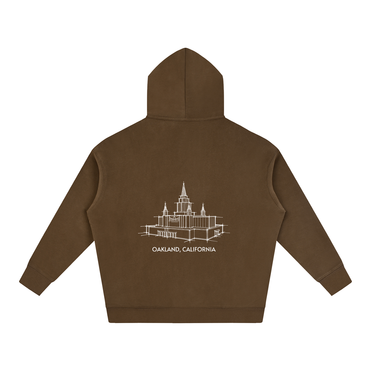 Ultra-soft Oversized Temple Hoodie (Oakland)