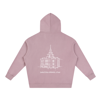 Ultra-soft Oversized Temple Hoodie (Saratoga Springs)