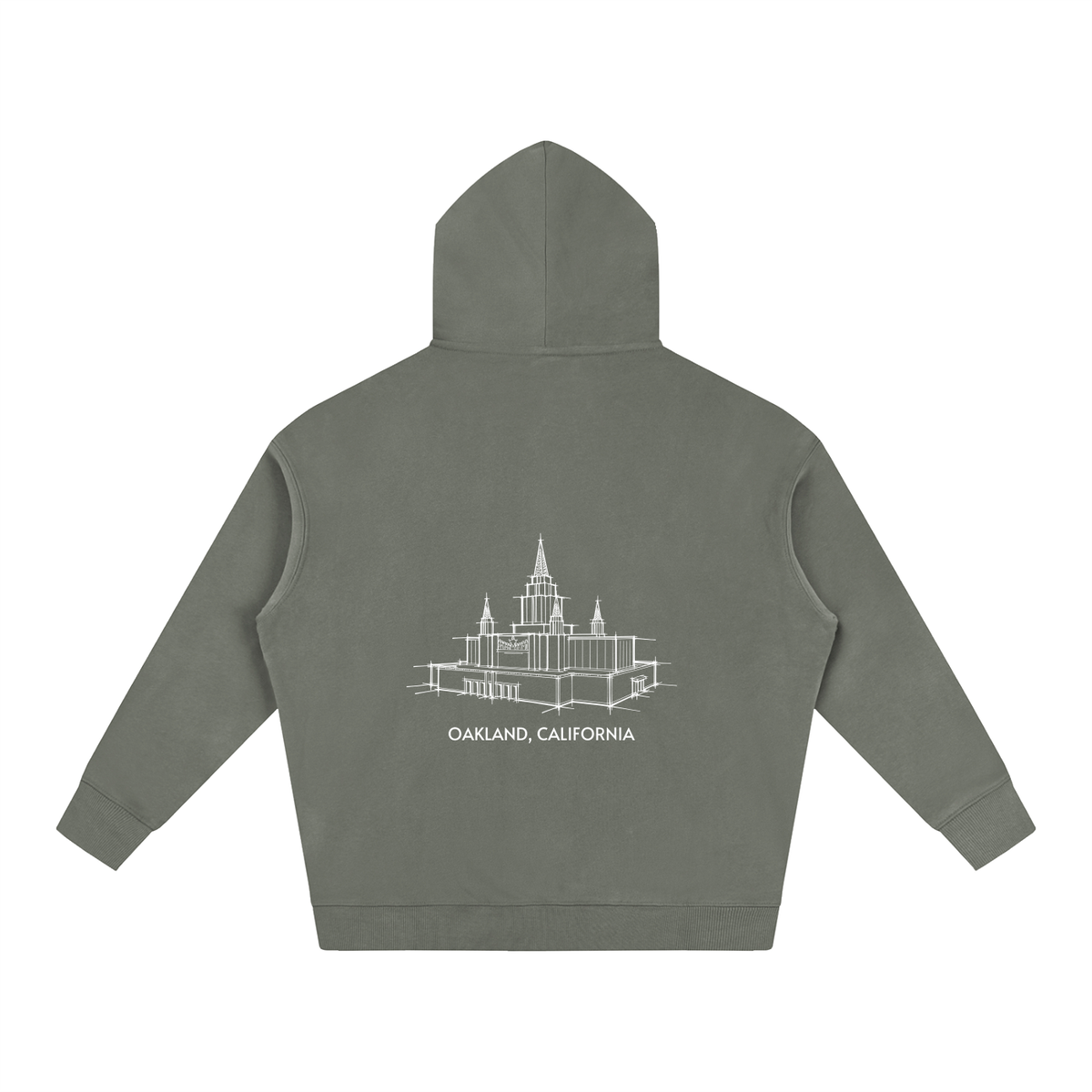 Ultra-soft Oversized Temple Hoodie (Oakland)