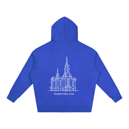 Ultra-soft Oversized Temple Hoodie (Spanish Fork)