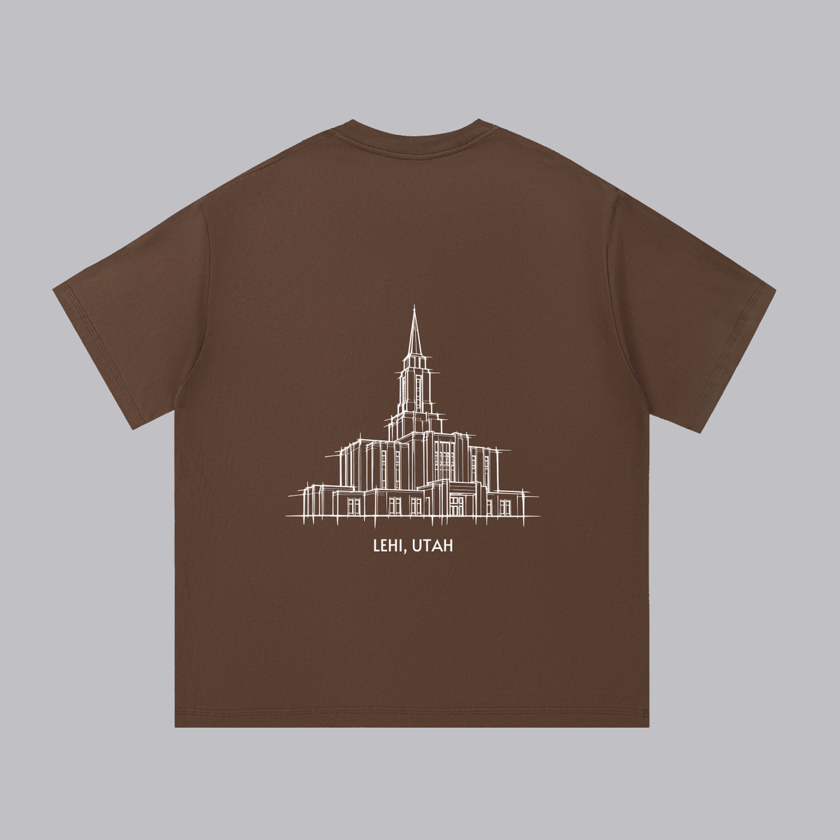 Essential Heavyweight Temple Tee (Lehi)