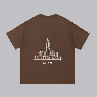 Essential Heavyweight Temple Tee (Lehi)