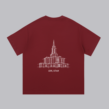 Essential Heavyweight Temple Tee (Lehi)