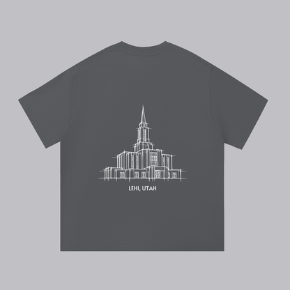 Essential Heavyweight Temple Tee (Lehi)