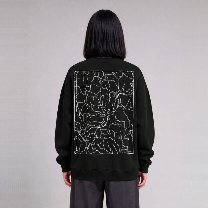 Ultra-soft Map Sweatshirt (Afton)