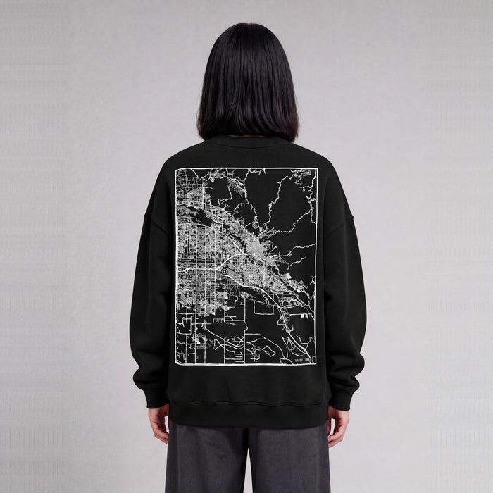 Ultra-soft Map Sweatshirt (Boise)