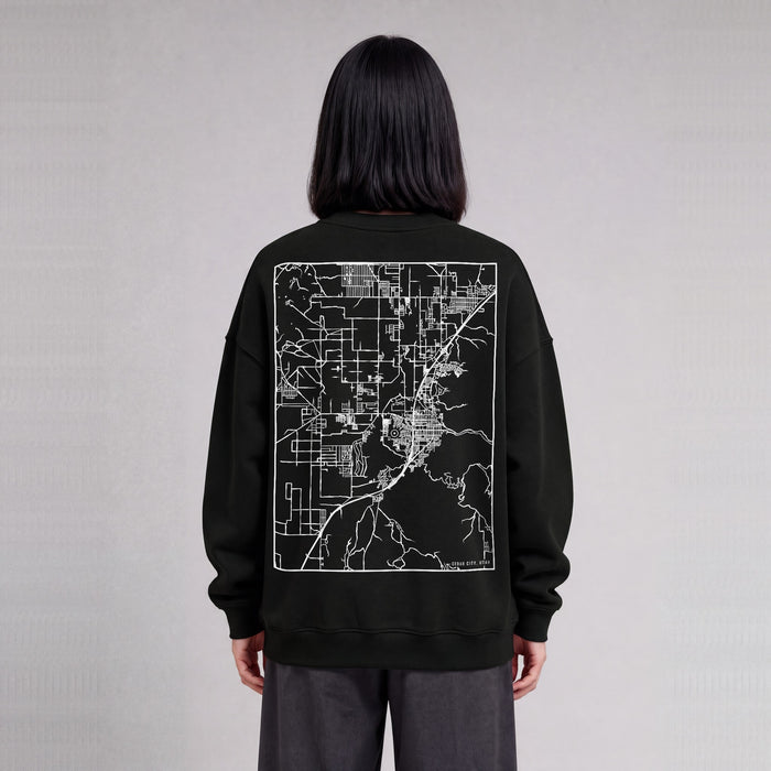 Ultra-soft Map Sweatshirt (Cedar City)