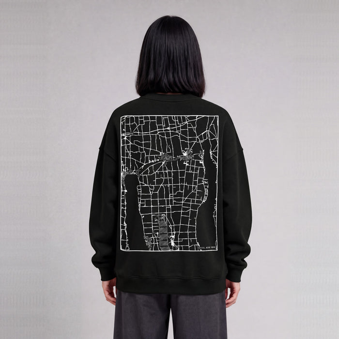 Ultra-soft Map Sweatshirt (Fayette)